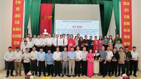 HĐND xã Vĩnh Thuận tổ chức kỳ họp tổng kết nhiệm kỳ 2021–2026 và thông qua quyết toán ngân sách năm 2025