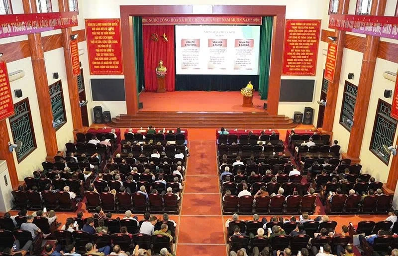 Hà Trung chú trọng đào tạo, bồi dưỡng lý luận chính trị cho cán bộ, đảng viên