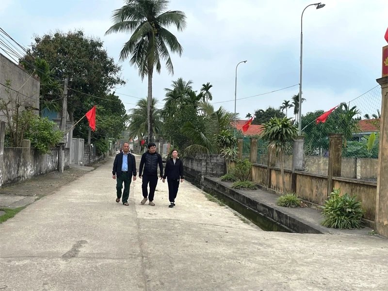 Tân Tiến thi đua học và làm theo Bác