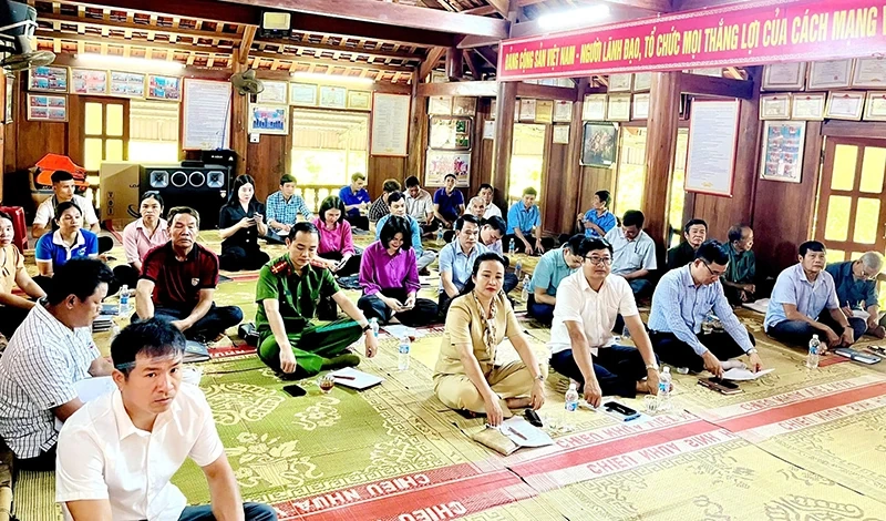Khẳng định vai trò, trách nhiệm của chi ủy ở Chi bộ bản Ngàm