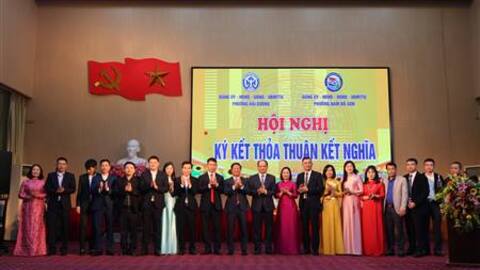 Phường Hải Dương và phường Nam Đồ Sơn ký kết chương trình kết nghĩa, hợp tác toàn diện