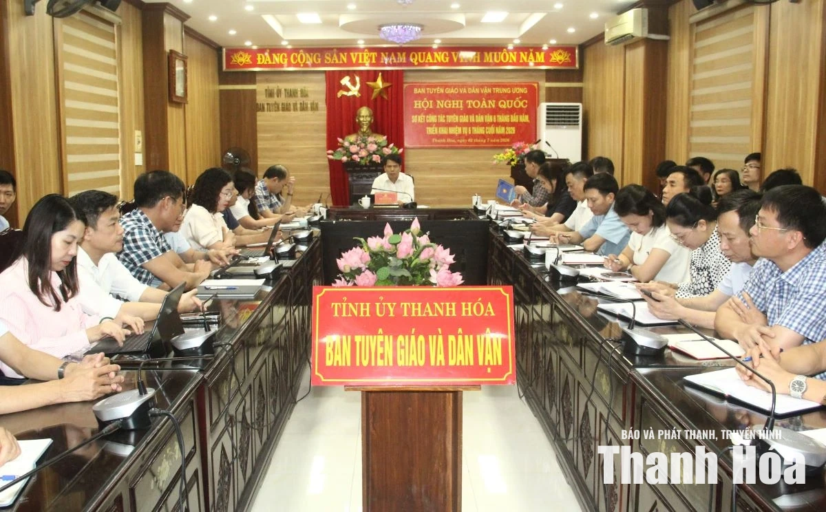 Ngành tuyên giáo và dân vận tiếp tục “đi trước, mở đường”, chuyển mạnh từ truyền thông một chiều sang “tương tác đa chiều”