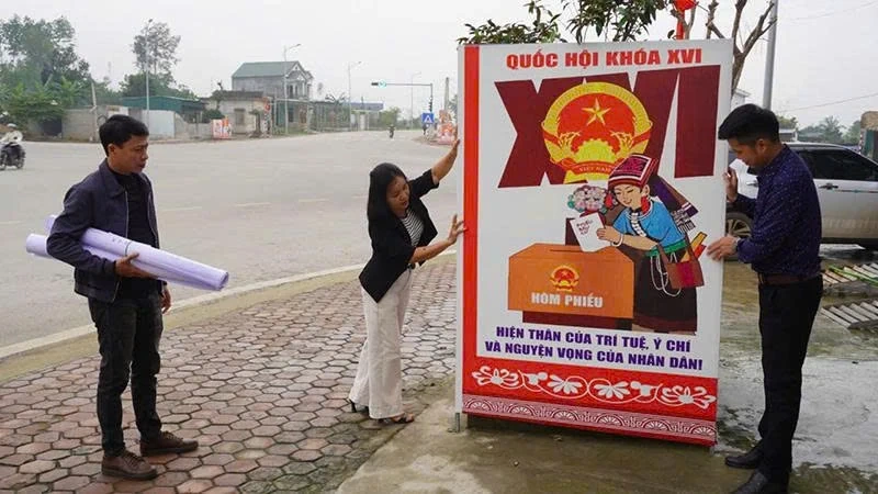 Gấp rút chuẩn bị cho công tác bầu cử