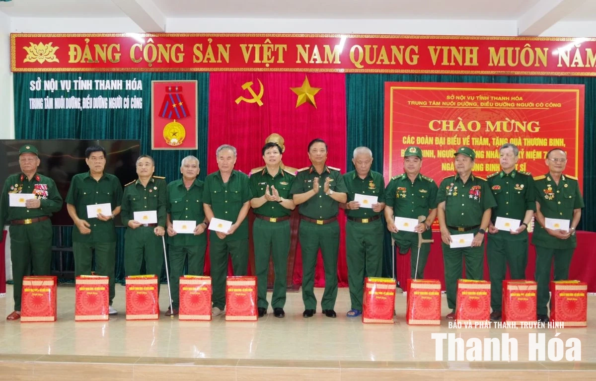 Bộ Tư lệnh Quân khu 4 tri ân người có công tỉnh Thanh Hóa