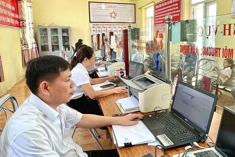 Đẩy mạnh chuyển đổi số trong cải cách hành chính ở Hoằng Tiến