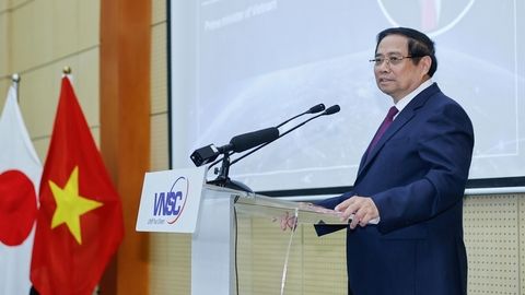 Thủ tướng dự Diễn đàn tầm nhìn vũ trụ Việt Nam - Nhật Bản và khánh thành Trung tâm Vũ trụ Việt Nam