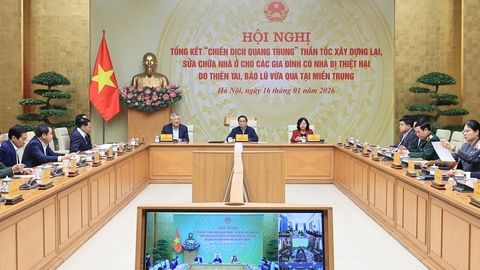 TỔNG THUẬT: Thủ tướng Chính phủ chủ trì Hội nghị tổng kết "Chiến dịch Quang Trung"