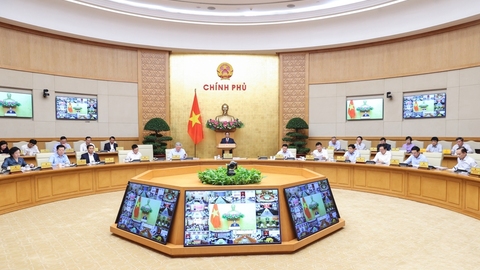 Thủ tướng chủ trì phiên họp thường kỳ và Hội nghị trực tuyến Chính phủ với địa phương