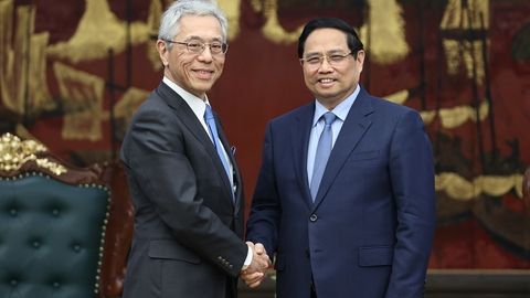 Thủ tướng tiếp lãnh đạo tập đoàn Nhật Bản tham gia dự án điện khí 12 tỷ USD