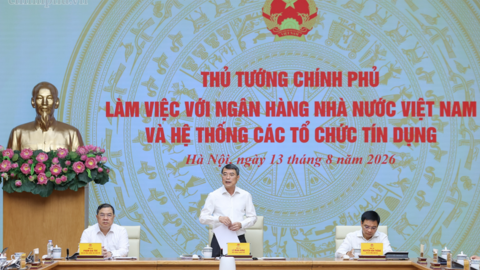 Thủ tướng Chính phủ làm việc với Ngân hàng Nhà nước và hệ thống các tổ chức tín dụng