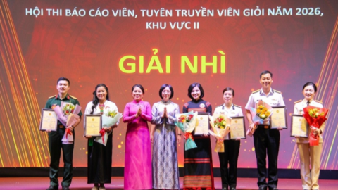 Gia Lai đạt 1 giải nhì, 2 giải khuyến khích Hội thi Báo cáo viên, tuyên truyền viên giỏi khu vực II