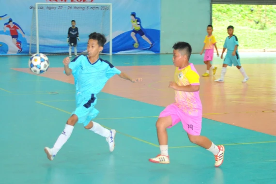 36 đội bóng tranh tài tại Giải Bóng đá Thiếu niên-Nhi đồng tỉnh Gia Lai năm 2025