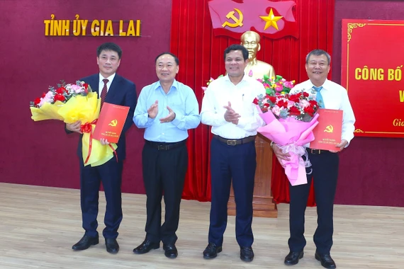 Đồng chí Huỳnh Quốc Huy giữ chức Chủ nhiệm Ủy ban Kiểm tra Tỉnh ủy Gia Lai