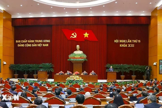 Khai mạc Hội nghị lần thứ 15 Ban Chấp hành Trung ương Đảng khóa XIII