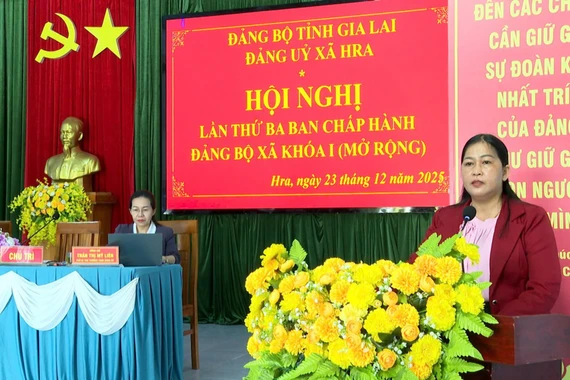 Xã Hra có 11/15 chỉ tiêu đạt và vượt nghị quyết đề ra năm 2025