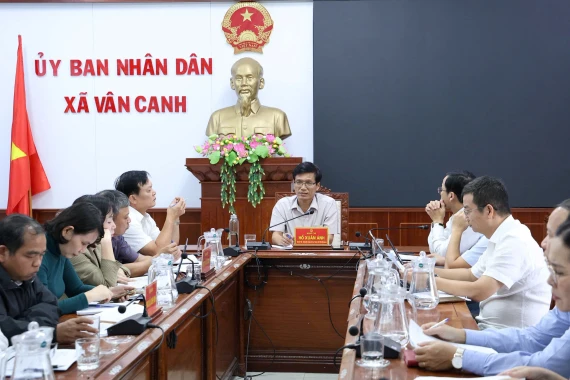 Xã Vân Canh, Canh Vinh triển khai công tác bầu cử nghiêm túc, trách nhiệm