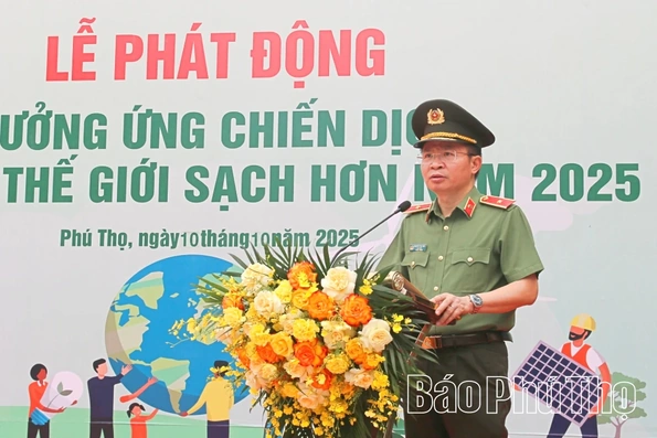 Phát động hưởng ứng Chiến dịch “Làm cho thế giới sạch hơn” năm 2025