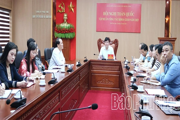 Hội nghị toàn quốc tập huấn công tác khoa giáo năm 2025