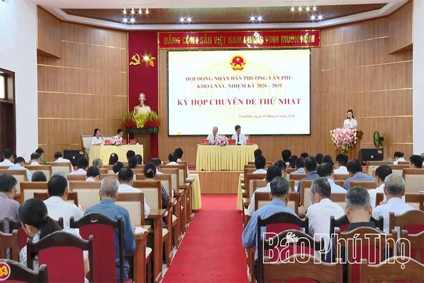 Kỳ họp chuyên đề lần thứ Nhất HĐND phường Vân Phú khoá XXV, nhiệm kỳ 2026-2031