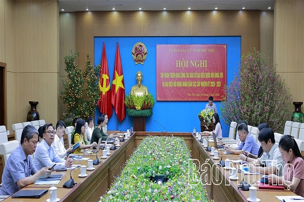 Tập huấn triển khai công tác bầu cử đại biểu Quốc hội và HĐND các cấp