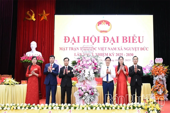 Đại hội đại biểu Mặt trận Tổ quốc xã Nguyệt Đức lần thứ I, nhiệm kỳ 2025 - 2030