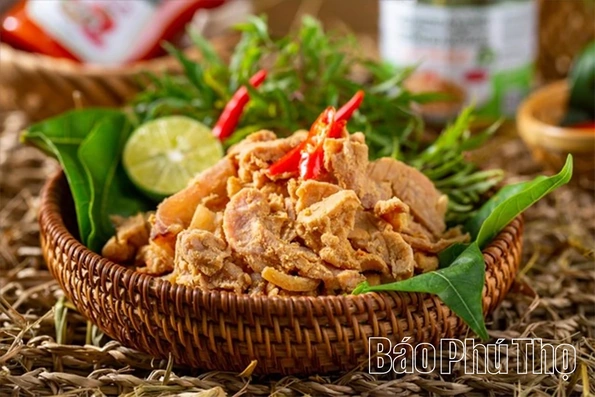 Nâng tầm giá trị món thịt chua của đồng bào Mường
