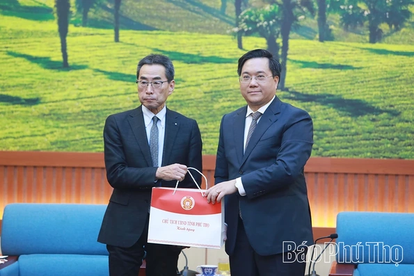 Phú Thọ tăng cường hợp tác với doanh nghiệp Nhật Bản