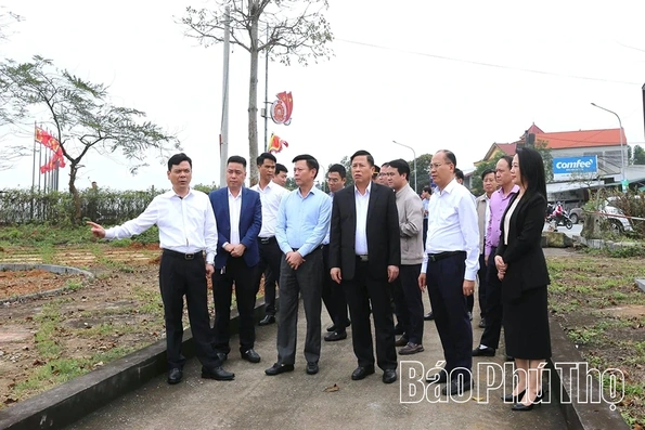 Sẵn sàng cho Lễ phát động Tết trồng cây tại Khu di tích lịch sử quốc gia đặc biệt Đền Hùng