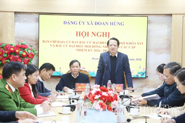 Xã Đoan Hùng triển khai bài bản công tác chuẩn bị bầu cử