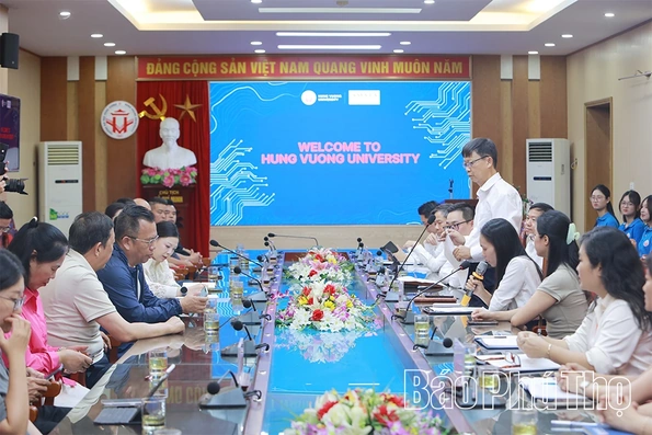 Amata Phú Thọ khảo sát nguồn nhân lực chất lượng cao trên địa bàn tỉnh 