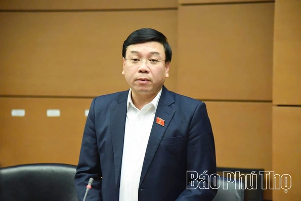 Quốc hội thảo luận tại Tổ về Dự thảo Văn kiện trình Đại hội XIV của Đảng