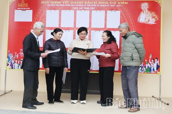 Công tác chuẩn bị bầu cử đảm bảo tiến độ, đúng quy định