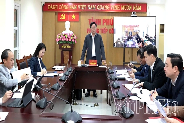 Chủ tịch UBND tỉnh Trần Duy Đông tiếp công dân tháng 1