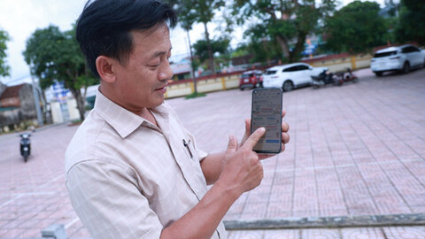 Khi trưởng thôn "lên mạng" quán xuyến việc làng