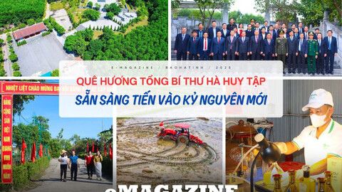 Quê hương Tổng Bí thư Hà Huy Tập sẵn sàng tiến vào kỷ nguyên mới