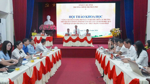 Trường Chính trị Trần Phú bàn giải pháp nâng cao chất lượng cán bộ chủ chốt cấp phường