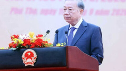 Phát biểu của Tổng Bí thư, Chủ tịch nước Tô Lâm tại Lễ kỷ niệm 72 năm Ngày Bác Hồ về thăm Đền Hùng và khánh thành Tượng đài "Bác Hồ với ngày hội non sông"