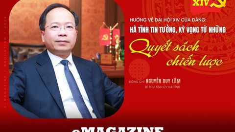 Hướng về Đại hội XIV của Đảng: Hà Tĩnh tin tưởng, kỳ vọng từ những quyết sách chiến lược