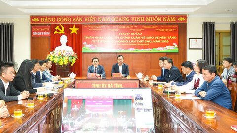 Triển khai Cuộc thi chính luận bảo vệ nền tảng tư tưởng của Đảng lần thứ VI
