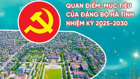 [Motion Graphics] Quan điểm, mục tiêu của Đảng bộ Hà Tĩnh nhiệm kỳ 2025-2030