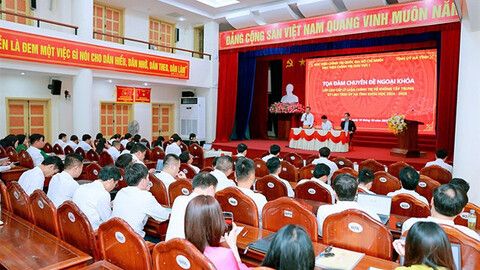 Phát huy vai trò trung tâm đào tạo, bồi dưỡng cán bộ ở Hà Tĩnh