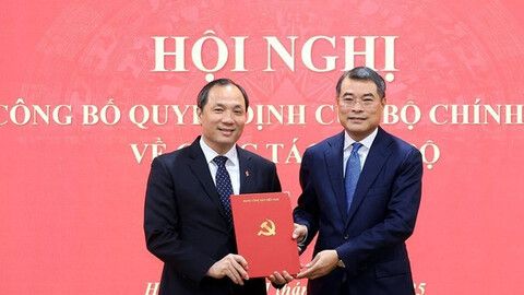 Ông Hoàng Trung Dũng giữ chức Phó Trưởng ban Tổ chức Trung ương