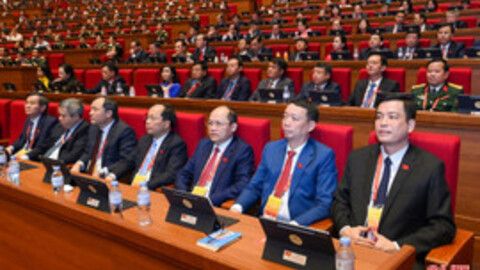 Sáng nay, khai mạc Đại hội đại biểu toàn quốc lần thứ XIV của Đảng