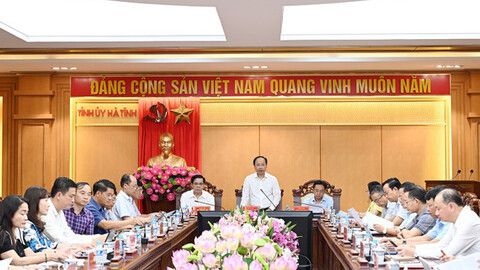 Thống nhất nội dung dự thảo các văn kiện trình Đại hội Đảng bộ tỉnh