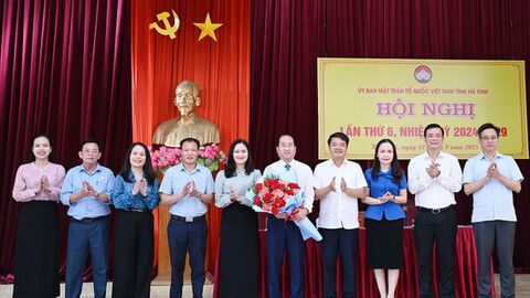 Ủy ban MTTQ tỉnh Hà Tĩnh có tân Phó Chủ tịch