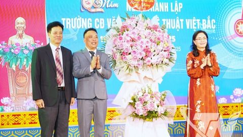Trường Cao đẳng Văn hóa Nghệ thuật Việt Bắc kỷ niệm 60 năm thành lập