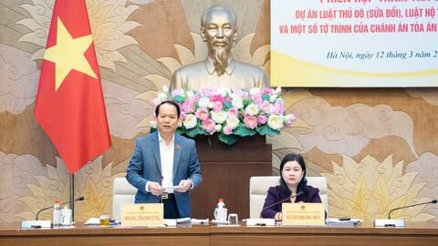 Dự án Luật Thủ đô (sửa đổi) đủ điều kiện trình Ủy ban Thường vụ Quốc hội cho ý kiến