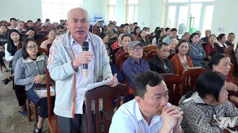 Gia Sàng phấn đấu hoàn thành kiểm đếm bồi thường dự án đê Hữu Cầu trong tháng 4