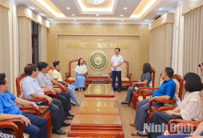 Tăng cường hợp tác, chia sẻ kinh nghiệm hoạt động báo chí sau hợp nhất