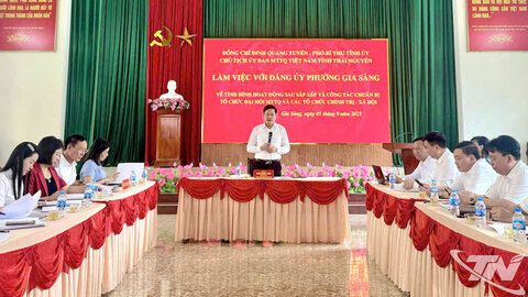 Chuẩn bị chu đáo cho Đại hội Mặt trận Tổ quốc và các tổ chức chính trị - xã hội